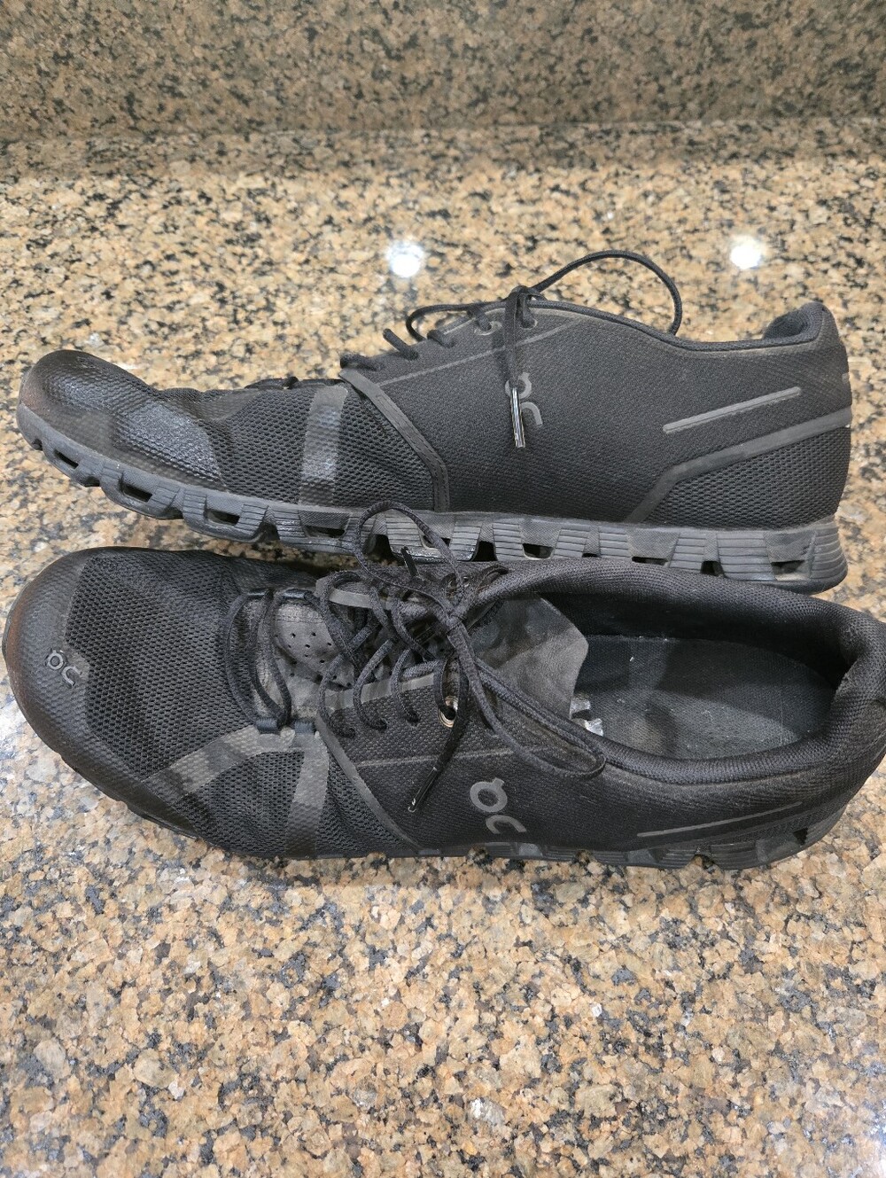 On Running Black Men's Athletic Running Shoes - 14